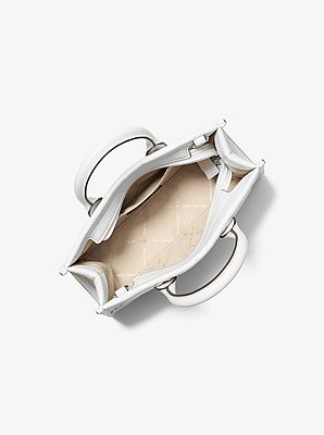 Mirella Small Rainbow Logo Embossed Convertible Crossbody Bag