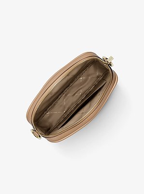 Jet Set Small Signature Logo Camera Crossbody Bag