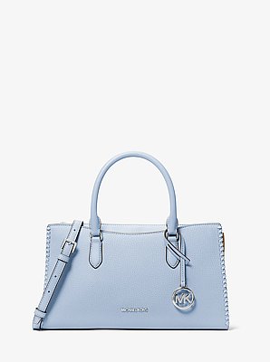 Arden Medium Top-Zip Satchel