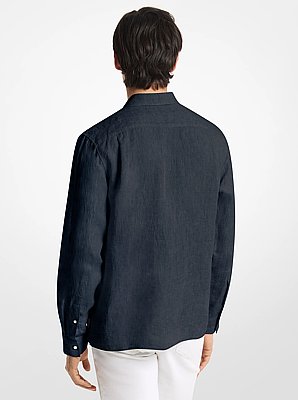 Classic-Fit Linen Shirt