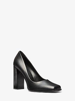 Jeanne Leather Pump