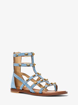 Noa Studded Suede Gladiator Sandal