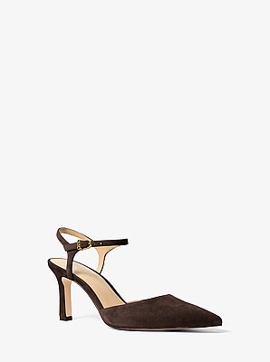Amara Suede Slingback Pump