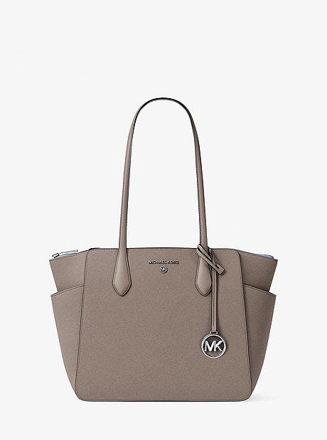 Marilyn Medium Saffiano Leather Tote Bag