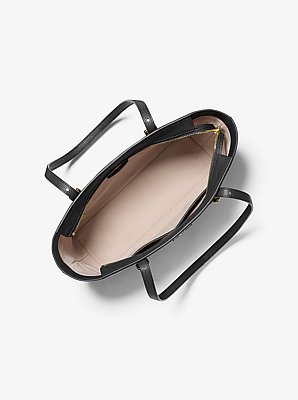 Quinn Medium Pebbled Leather Tote Bag