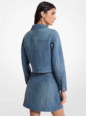 Carson Denim Cropped Jacket