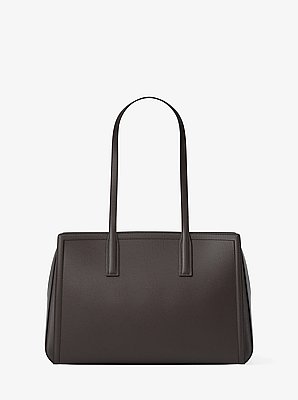 Laila Medium Leather Tote Bag
