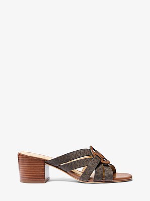 Erika Signature Logo Sandal