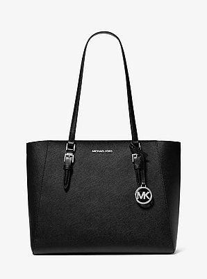 Charlotte Large Leather and Signature Logo 3-in-1 Tote Bag