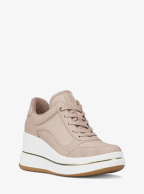 Emmy Leather Trainer
