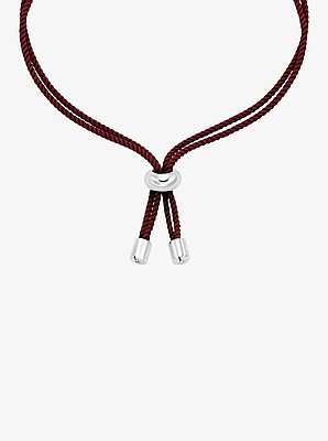 Horsebit Cord Slider Bracelet