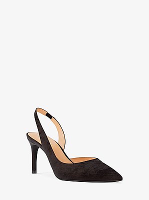 Alina Flex Suede Slingbag Pump