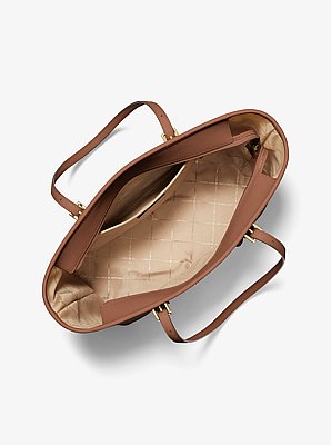 Jet Set Travel Large Saffiano Leather Tote Bag