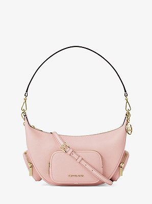Merritt Medium Pebbled Leather Convertible Shoulder Bag