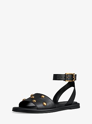 Rosetta Studded Leather Sandal