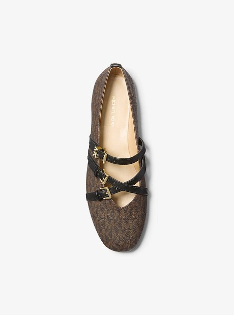Indy Flex Signature Logo Ballet Flat