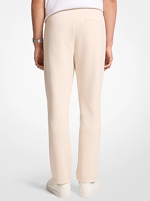 Pantalon de jogging en m&eacute;lange de coton &agrave; logo