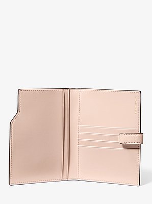 Jet Set Signature Logo Passport Wallet