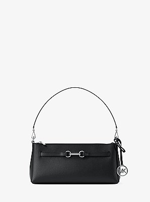 Carson Small Pebbled Leather Convertible Crossbody Bag