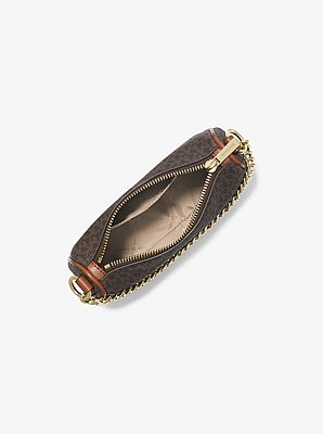Carmela Small Signature Logo Convertible Crossbody Bag