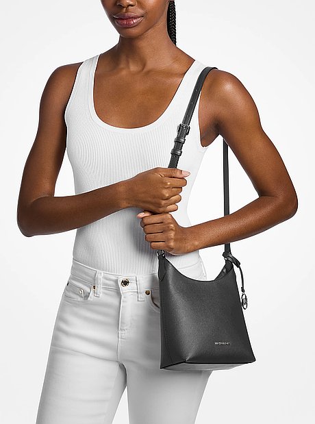 Maya Small Signature Logo Crossbody Bag