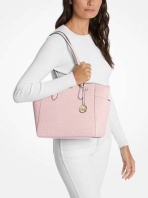 Marilyn Medium Signature Logo Tote Bag