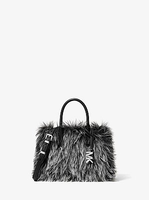 Laila Extra-Small Faux Fur Crossbody Bag