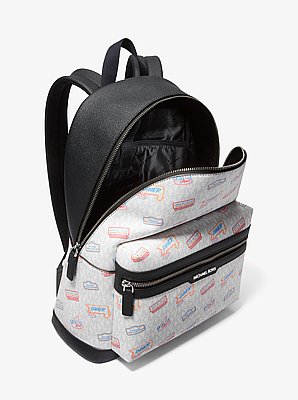 Cooper Embellished Signature Logo Dome Backpack