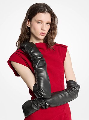 Leather Opera Gloves