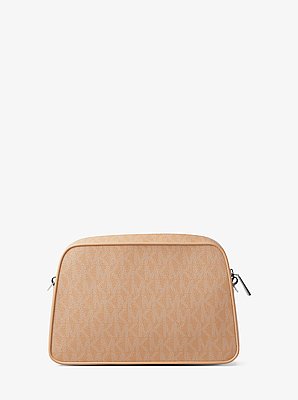Jet Set Small Signature Logo Camera Crossbody Bag