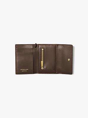 Leather Card Holder Necklace