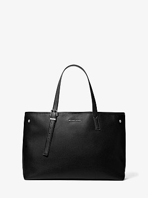Hudson Medium Pebbled Leather Everyday Tote Bag