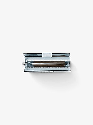 Jet Set Travel Medium Logo Debossed Billfold Wallet