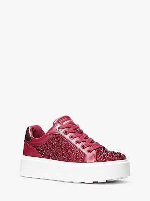 Tenis Romey con plataforma decorada