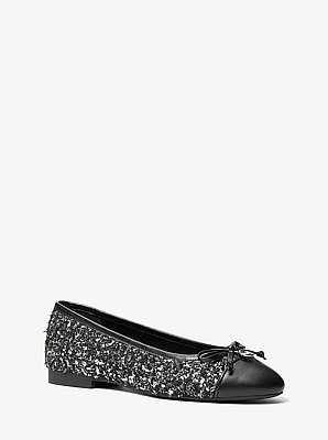 Piper Flex Metallic Tweed  Ballet Flat