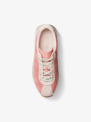 Sneaker Rhodes aus Wildleder in Blockfarben