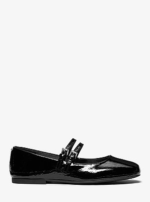 Chausson de ballet Matilda Flex en cuir verni