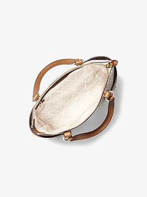 Bolso tote Sullivan peque&ntilde;o con cremallera superior y logotipo