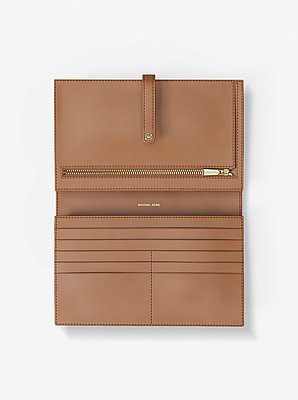 Jet Set Travel Large Signature Logo Wallet