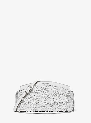 Athena Floral Appliqu&eacute; Convertible Clutch