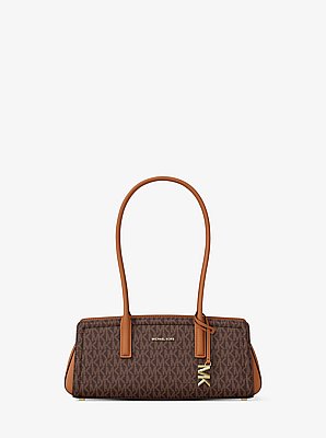 Laila Small Signature Logo Shoulder Bag