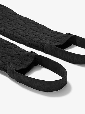 Legging de esqu&iacute; de tejido el&aacute;stico y logotipo en jacquard