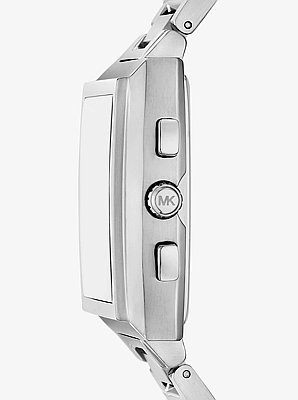 Oversized Rhys Silver-Tone Watch