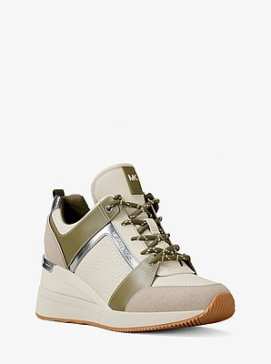 Georgie Mixed-Media Trainer