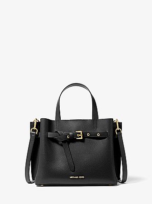 Tas Emilia van getrommeld leer, klein