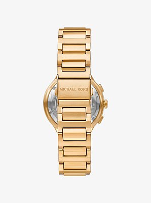 Oversized Gramercy Gold-Tone Watch