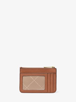 Monedero Jet Set Travel peque&ntilde;o de piel saffiano