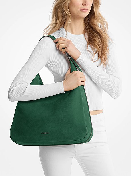 Borsa hobo Nolita grande in nabuk