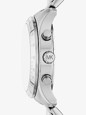 Oversized Berkley Silver-Tone Watch