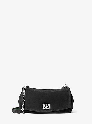 Petit sac &agrave; &eacute;paule convertible Bryant en su&egrave;de